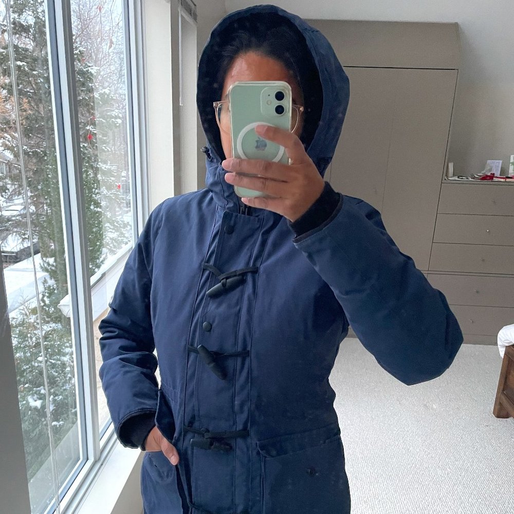 WUXLY DOE PARKA BLUE SMALL